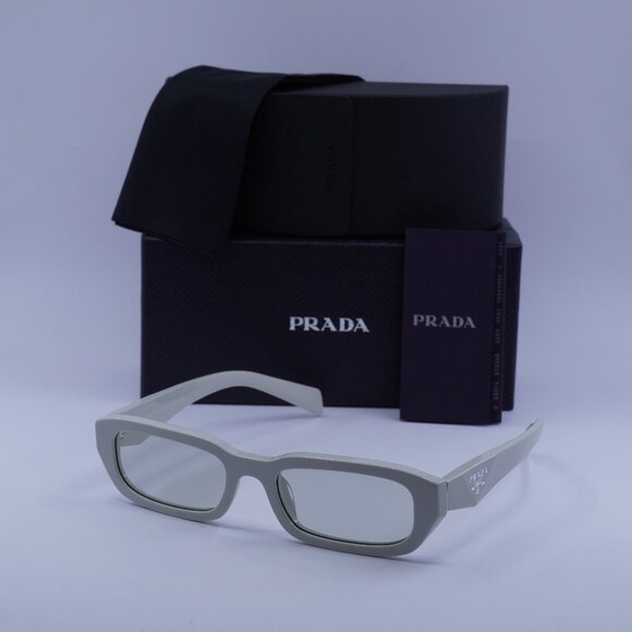Prada PRB06S 26A40I Rectangle Sunglasses – Dust\Light Grey - Picture 1 of 10